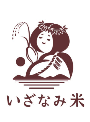 いざなみ米様ロゴ